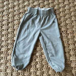 Adidas grey baseball pants - size XS toddler